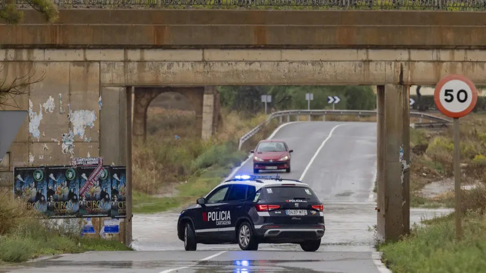 Red alert as Spain hit by heavy rain and flooding